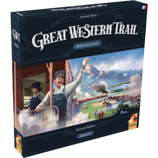 Eggertspiele Great Western Trail (Seconde Edition) : Ruée vers le Nord [French]