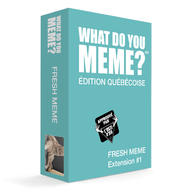 What do you Meme ? : (1) Fresh meme [French]