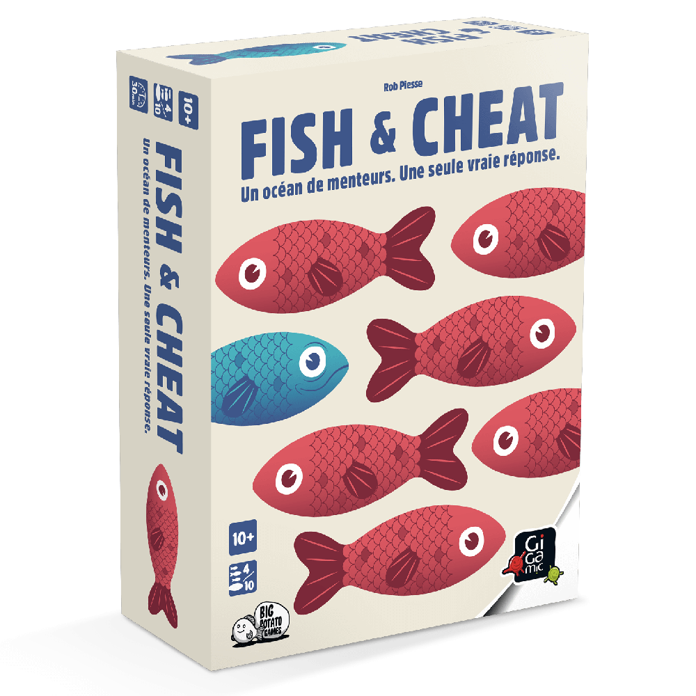 Fish & Cheat [French] | Board Games - Boutique La Revanche