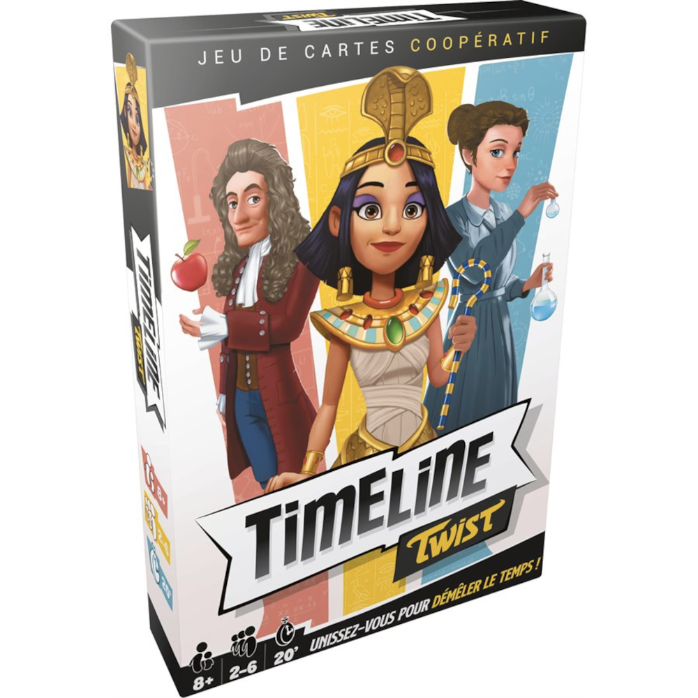 Timeline Twist - Culture Pop [français]  Jeux de société - Boutique La  Revanche