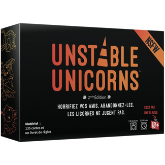 TeeTurtle Unstable Unicorns - NSFW [French]