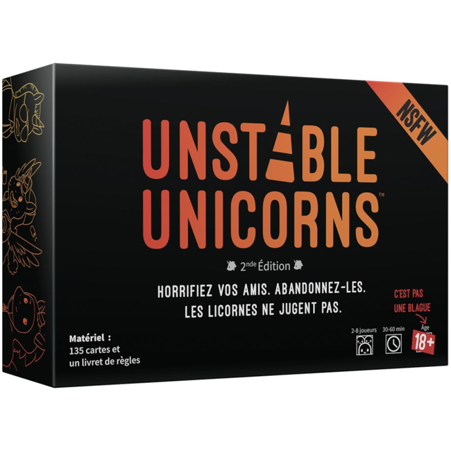 TeeTurtle Unstable Unicorns - NSFW [français]