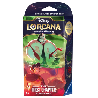 Ravensburger Disney Lorcana - First Chapter - Starter Deck - Emerald & Ruby [English]