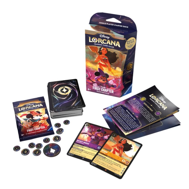 Disney Lorcana - First Chapter - Starter Deck - Amber & Amethyst [anglais]