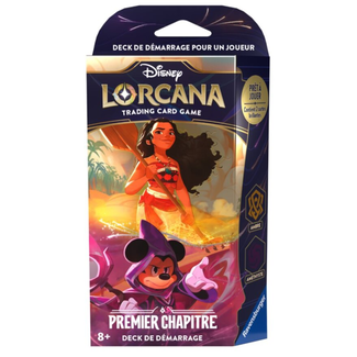 Ravensburger Disney Lorcana - Premier Chapitre - Deck de démarrage - Ambre et Améthyste [français]