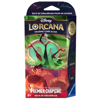 Ravensburger Disney Lorcana - Premier Chapitre - Deck de démarrage - Émeraude et Rubis [français]