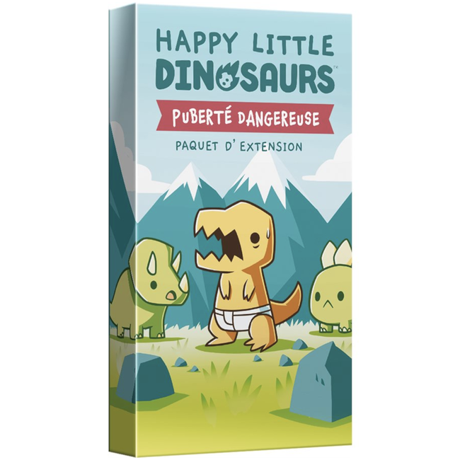 TeeTurtle Happy Little Dinosaurs : Puberté dangereuse [French]