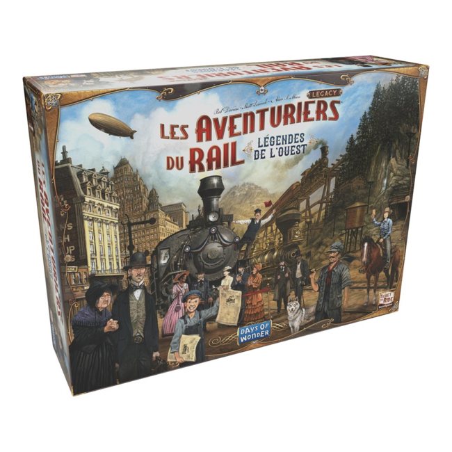Days of Wonder Aventuriers du Rail (les) - Legacy - Légendes de L'Ouest [French]