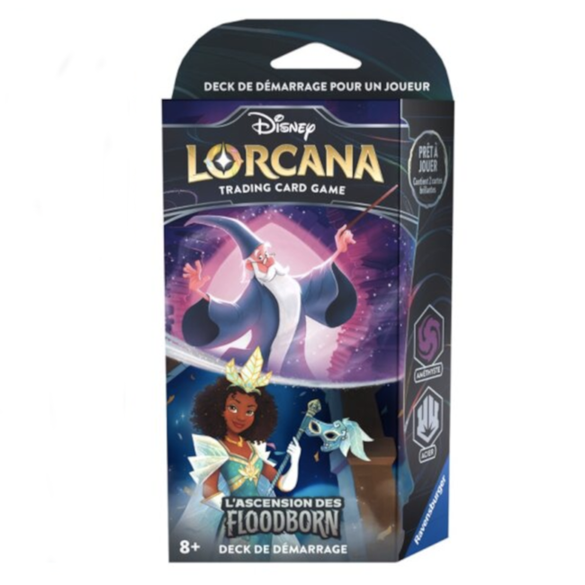Disney Lorcana - Chapitre 2 - Deck de démarrage - Améthyste et Acier [French]