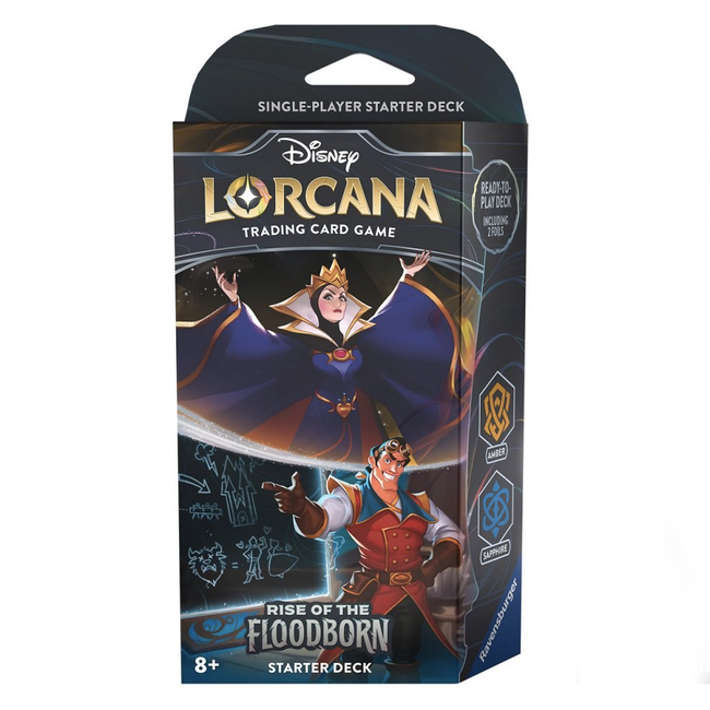 Disney Lorcana - Second Chapter - Starter Deck - Amber & Sapphire [anglais]