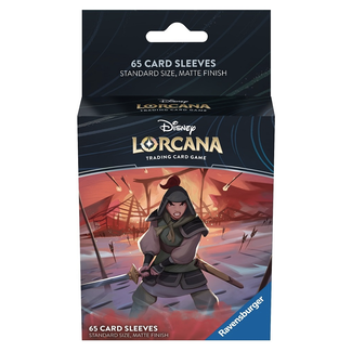 Ravensburger Disney Lorcana - Second Chapter - Card Sleeves - Mulan -  65 pack