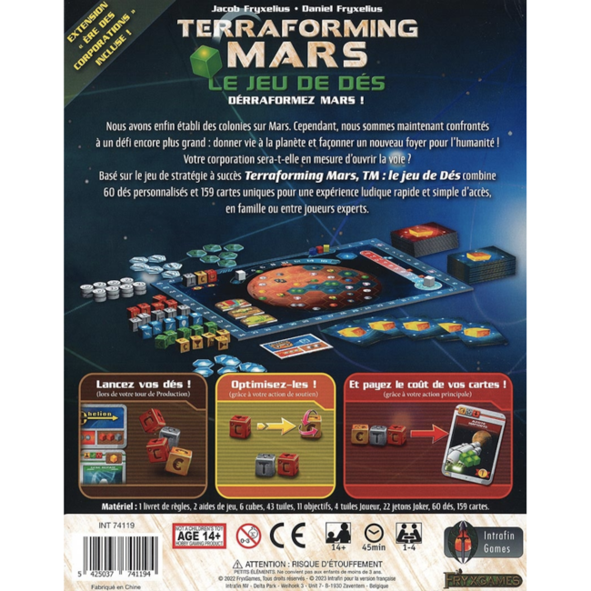 Terraforming Mars - Le jeu de dés [French]