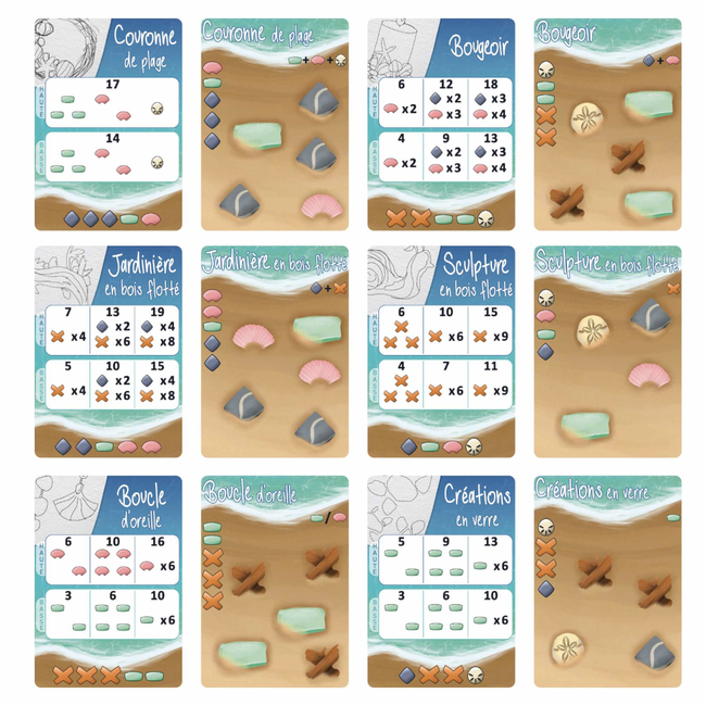 Marées (Micro Game) [French]