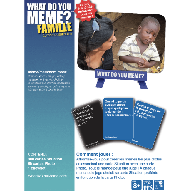 What do you Meme ? - Famille -  Édition québécoise [French]