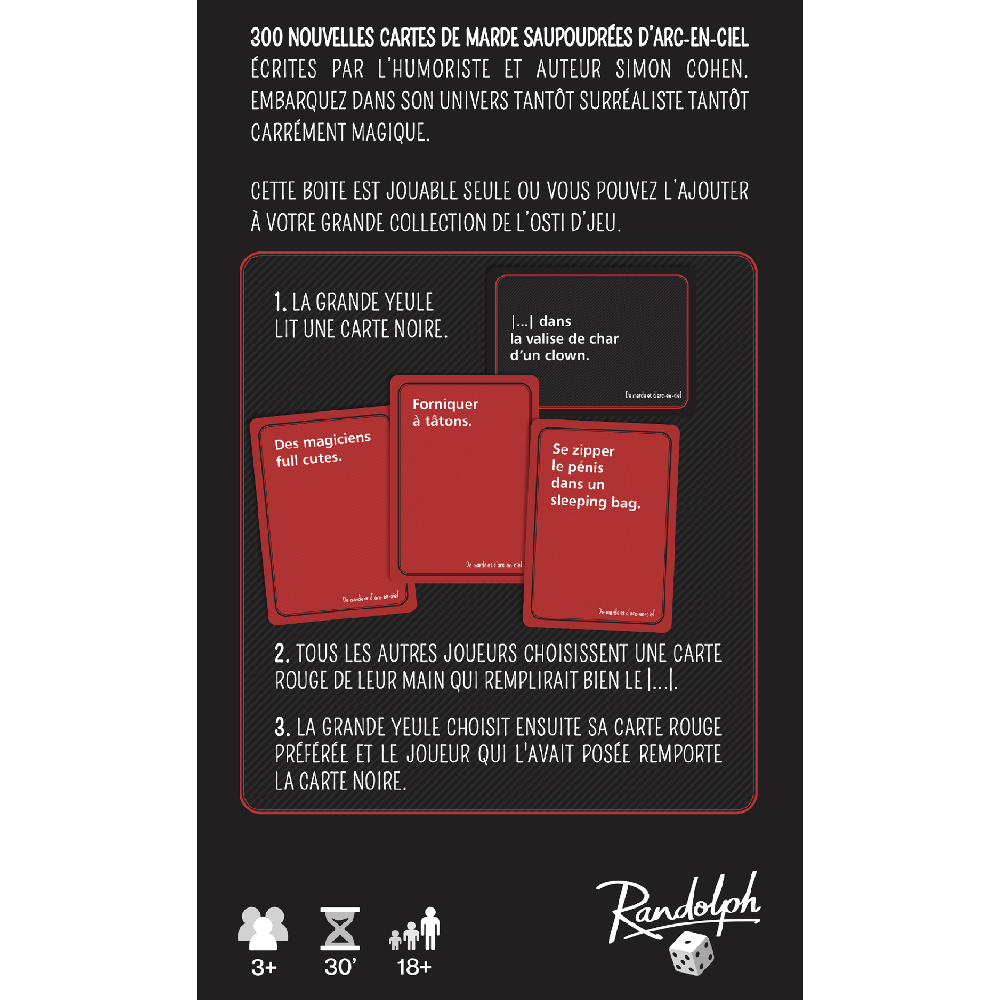 Osti d'jeu (l') - De marde et d'arc-en-ciel [French] | Board Games ...