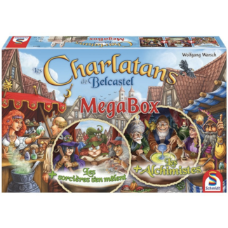 Schmidt Spiele Charlatans de Belcastel (les) - Mega Box [French] **Damaged Box - 01**