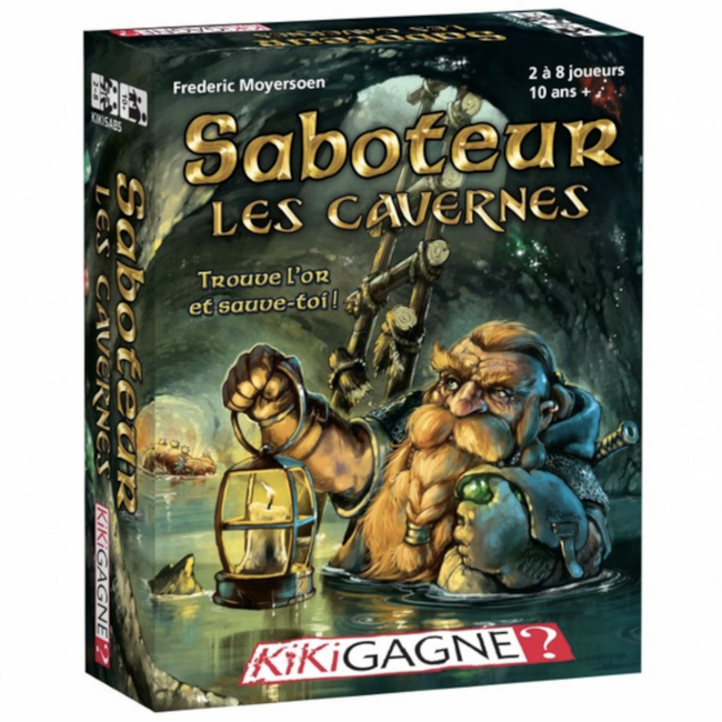 Kikigagne? Saboteur - Les Cavernes [French]