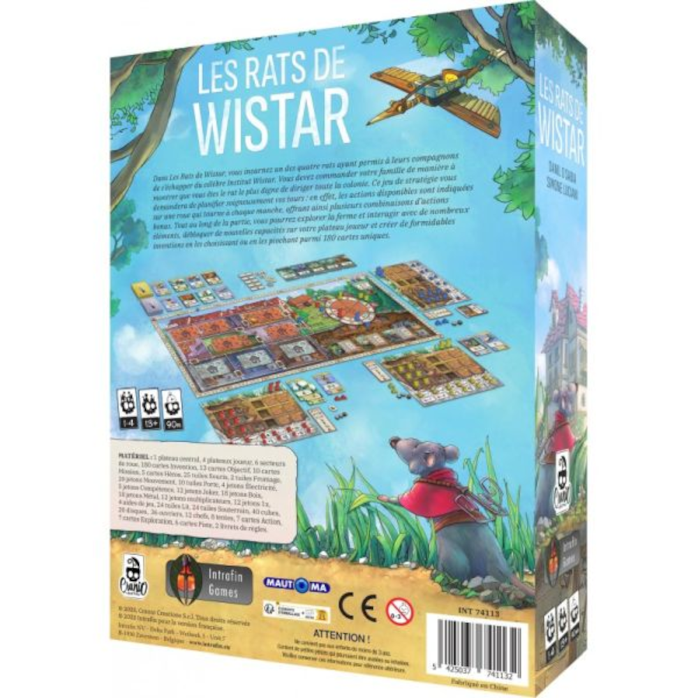 Rats de Wistar (les) [français] | Jeux de société - Boutique La Revanche