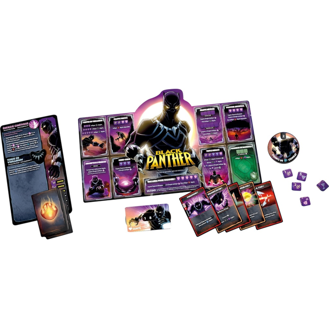 Marvel Dice Throne - Boîte 4 héros (Black Panther & Dr Strange) [français]