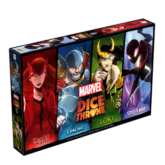 Lucky Duck Games Marvel Dice Throne - Boîte 4 héros (1) [French]