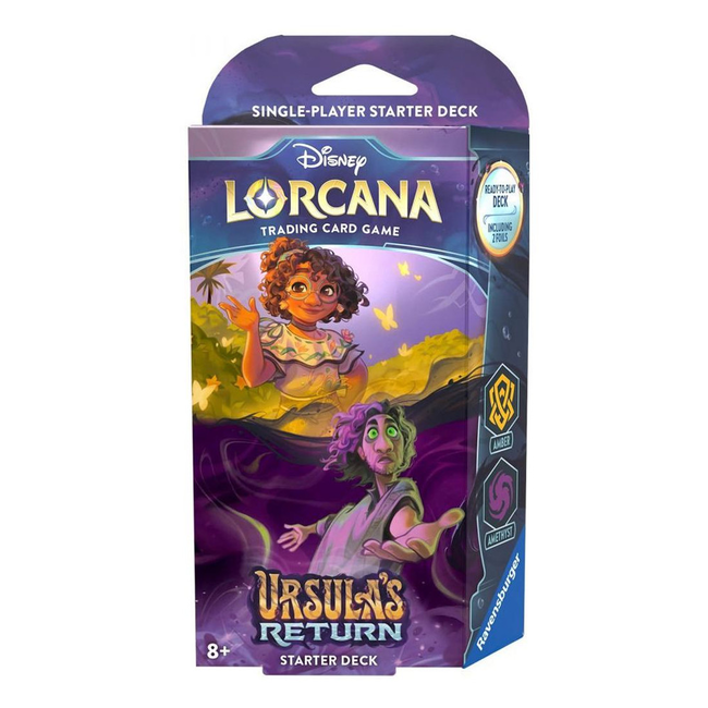 Ravensburger Disney Lorcana - Fourth Chapter - Starter Deck - Amber & Amethyst [anglais]