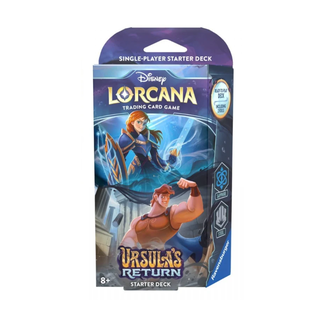 Ravensburger Disney Lorcana - Fourth Chapter - Starter Deck - Sapphire & Steel [English]