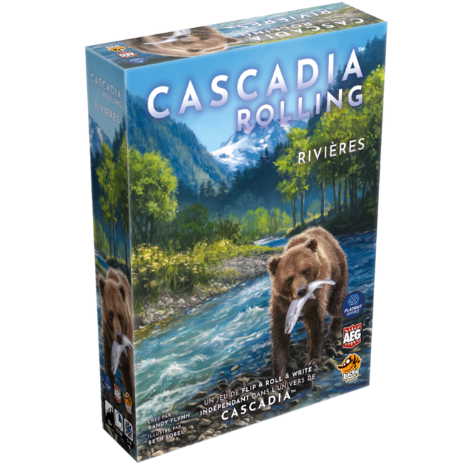 Lucky Duck Games Cascadia - Rolling rivières [français]