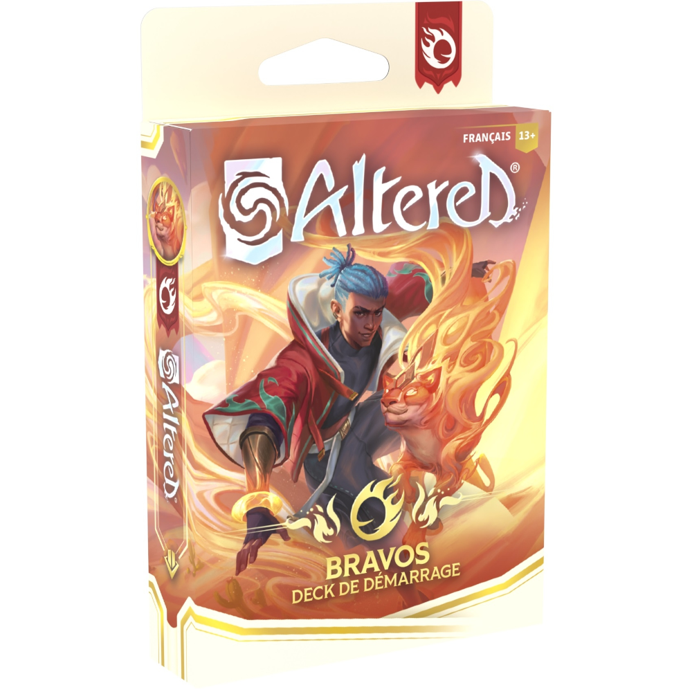 Equinox Altered - Deck De Démarrage Muna: Au-delà Des Portes - 40 Cartes - Jeu De Cartes à Collectionner