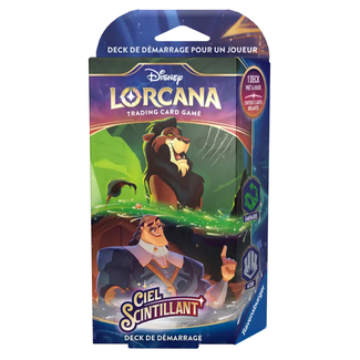 Ravensburger Disney Lorcana - Chapitre 5 - Deck de démarrage - Émeraude & Acier [français]