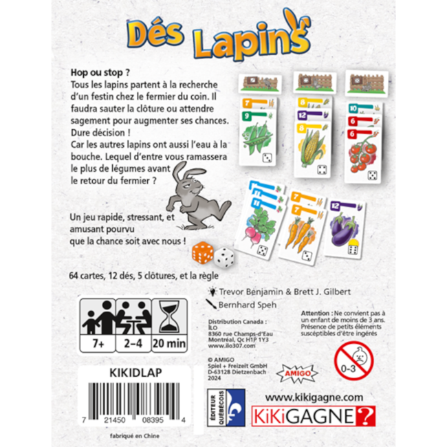 Dés lapins [French]