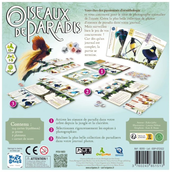 Oiseaux de paradis [français]