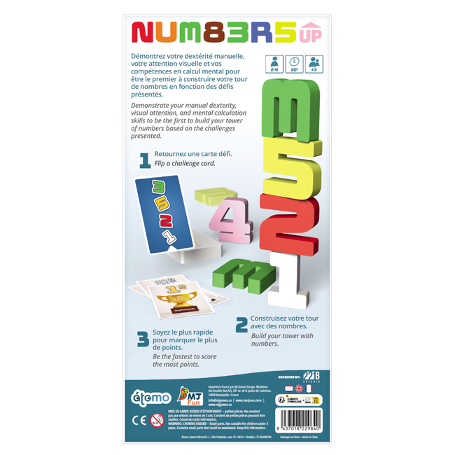 Numbers Up [multilingue]