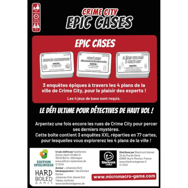 MicroMacro : Epic cases [French]