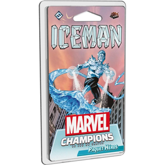 Fantasy Flight Games Marvel Champions (JCE) : Paquet Héros - Iceman [français]