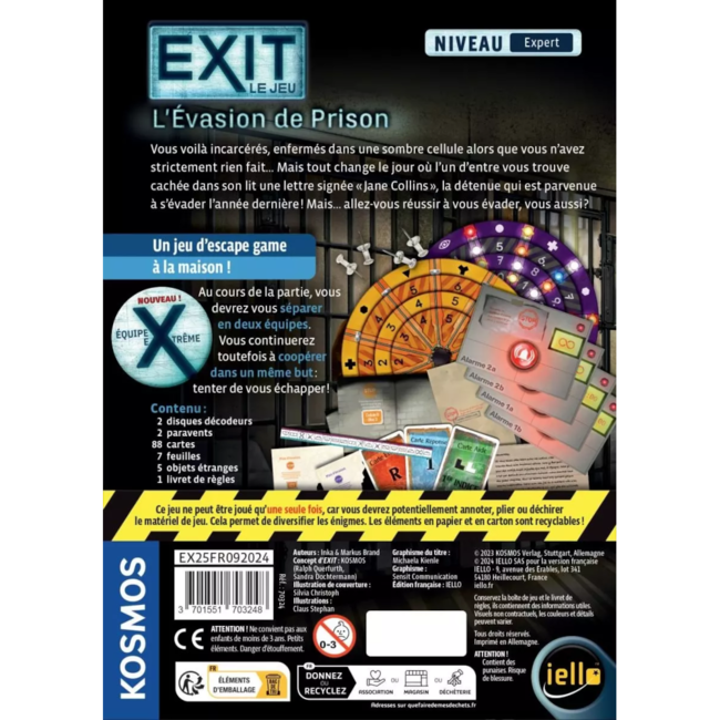 Exit - L'Évasion de prison [français]