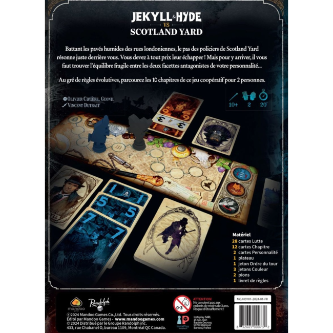 Jekyll & Hyde VS Scotland Yard [français]