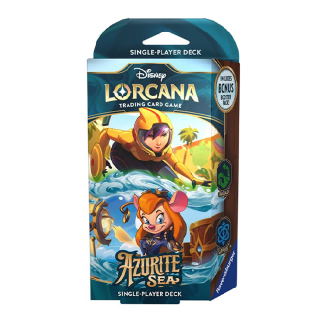 Ravensburger Disney Lorcana - Chapter 6 - Starter Deck - Emerald & Saphire [anglais]