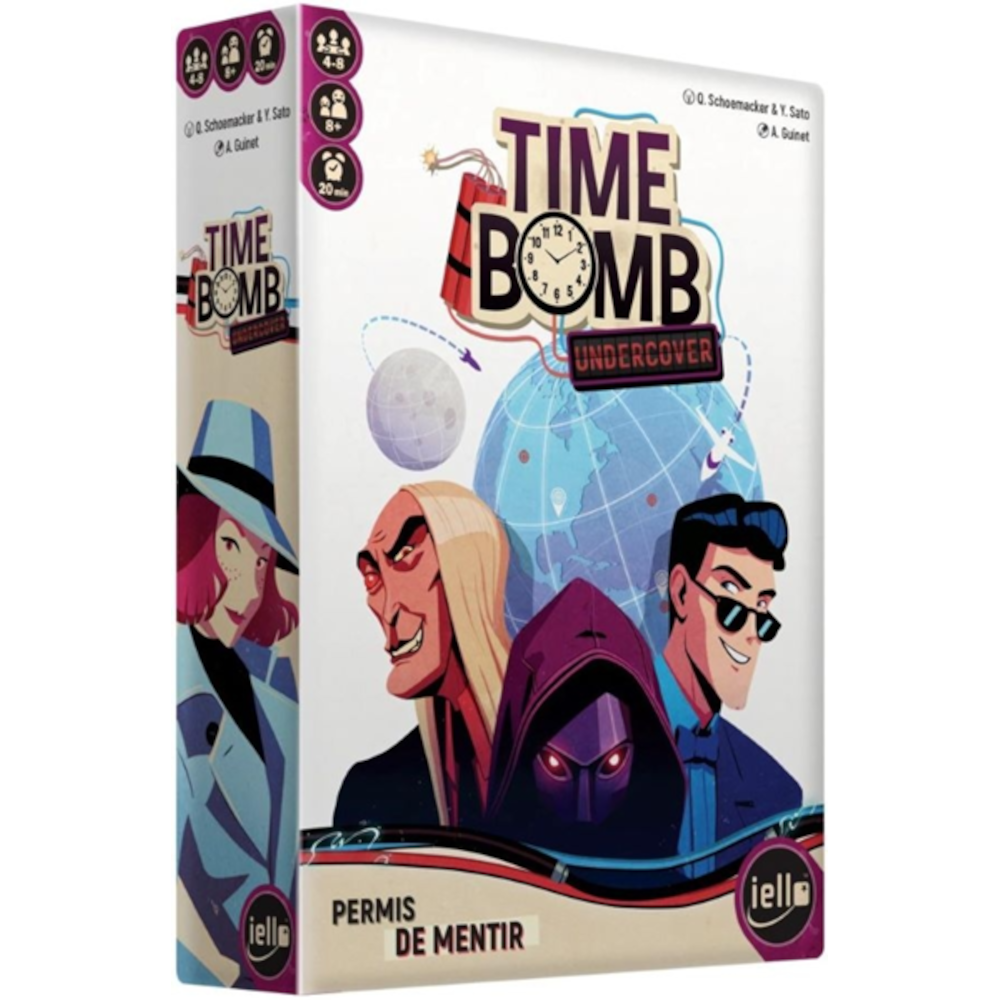 Gioco Da Tavolo Time Bomb Evolution In Francese | Gioco Di Bluff E Deduzione | Sherlock Holmes | IELLO