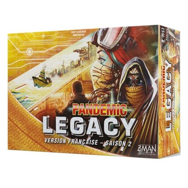 Z-Man Pandemic - Legacy - Saison 2 (boîte jaune) [français]