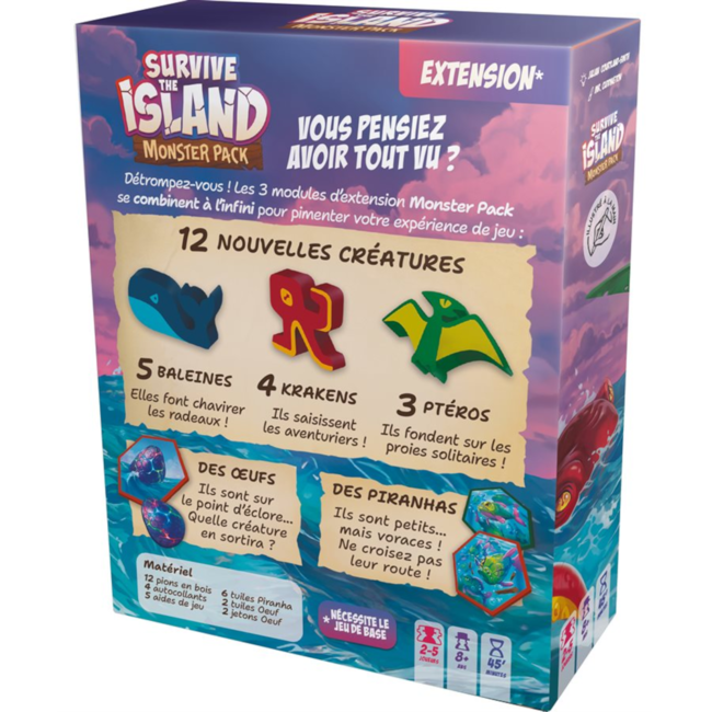 Survive the Island : Monster Pack [français]