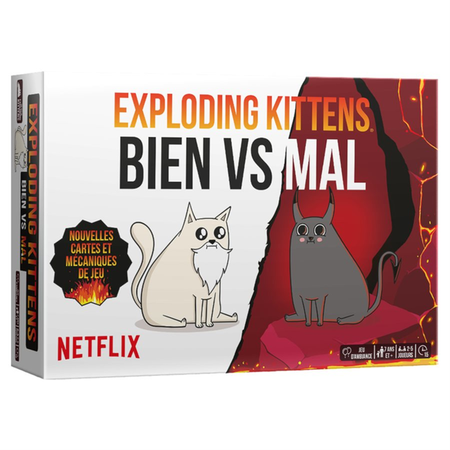 Exploding Kittens - Bien vs Mal [français]