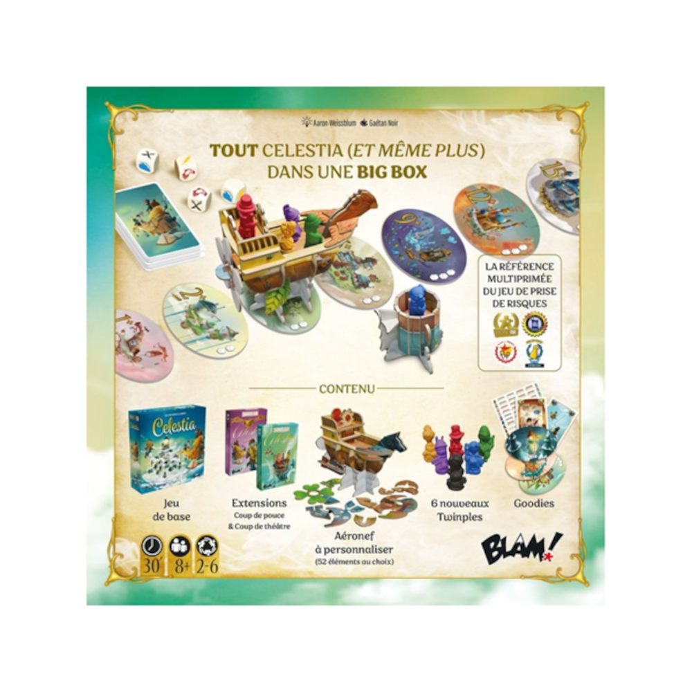 Celestia Big Box FR - Jeu De Société Blam ! - BLM134CE - Neuf Sous Cellophane