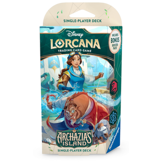 Ravensburger Disney Lorcana (7) - Archazia's Island - Single-Player Deck - Ruby & Saphire [anglais]