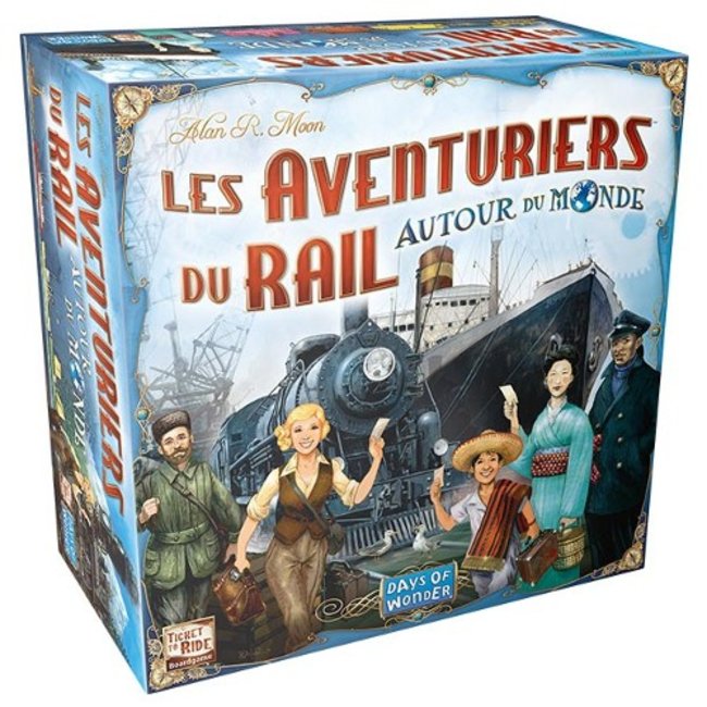 Days of Wonder Aventuriers du rail (les) - Autour du monde [français]