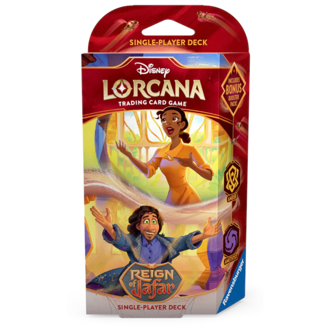 Ravensburger Disney Lorcana (8) - Reign of Jafar - Starter Deck - Amber & Amethyst [english]