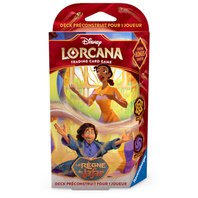 Disney Lorcana (8) - Règne de Jafar - Deck de départ - Ambre & Améthyste [français]