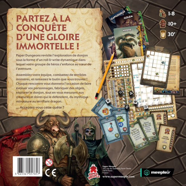 Paper Dungeons [french]