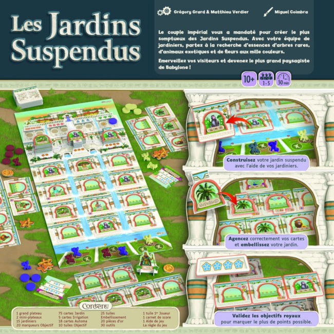 Jardins suspendus (les) [french]