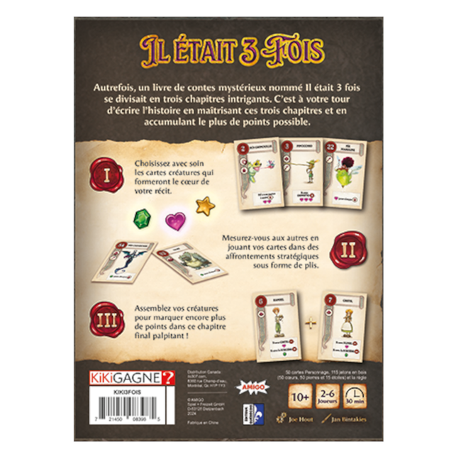 Il était 3 fois [français]