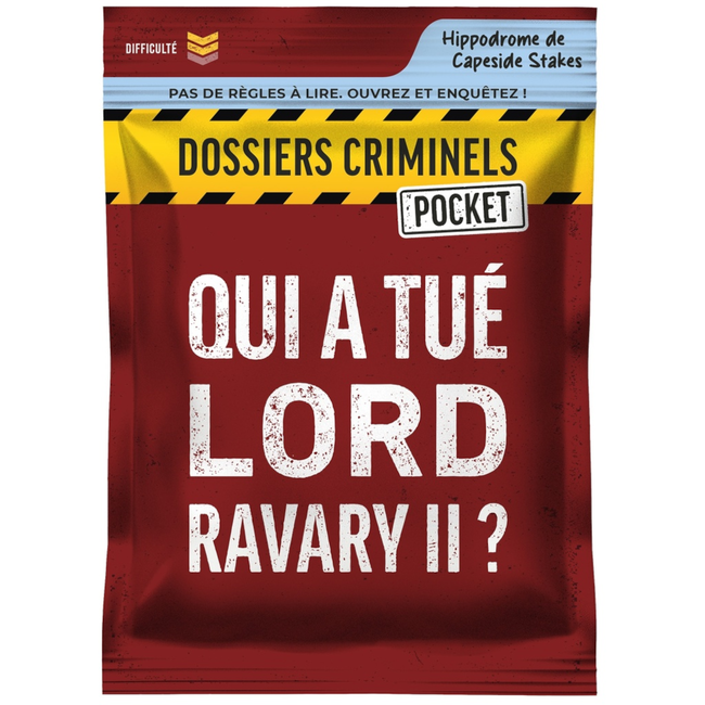 Dossiers Criminels (Pocket) - Qui a tué Lord Ravary II? [français]